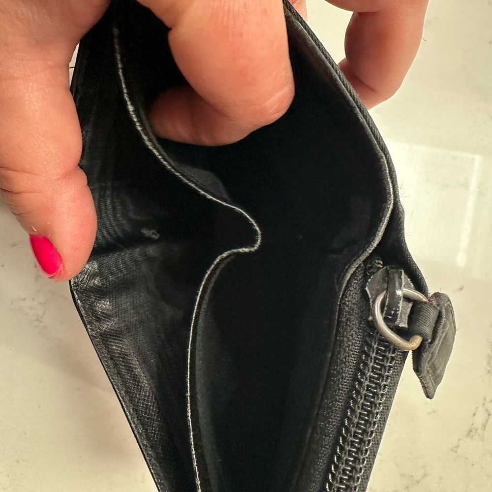 Prada Nylon Black Compact Wallet - Picture 9 of 15